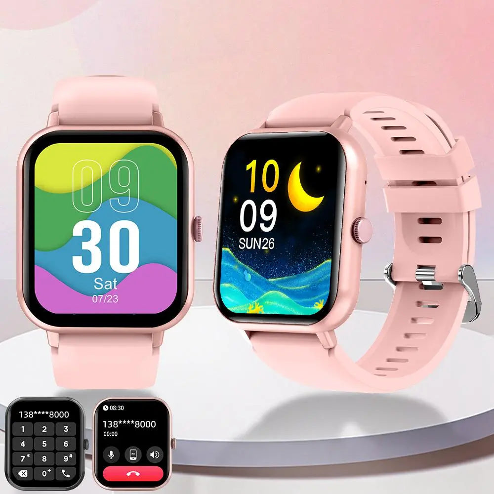 1.83-Inch Touchscreen Smartwatch with Calling Capability, Over 100 Sports Modes, and Waterproof Design - Versatile Fitness Tracker and Customizable Wearable Device