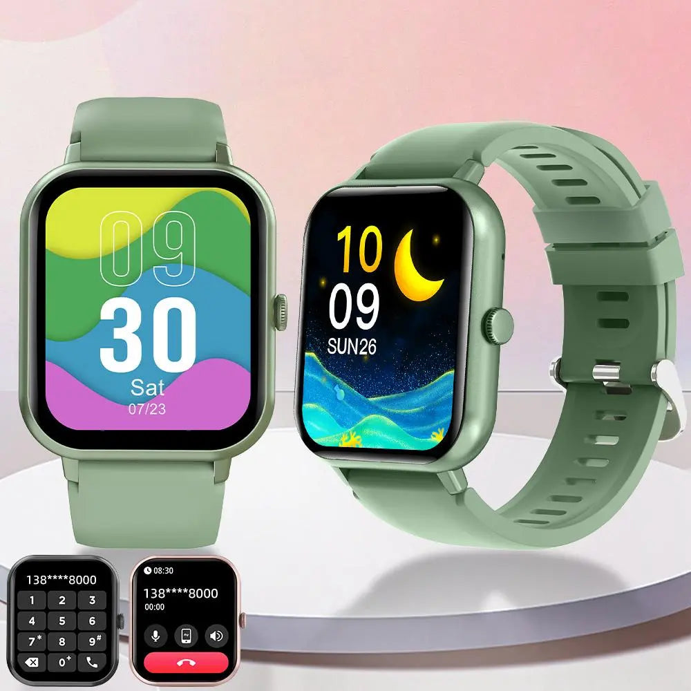1.83-Inch Touchscreen Smartwatch with Calling Capability, Over 100 Sports Modes, and Waterproof Design - Versatile Fitness Tracker and Customizable Wearable Device