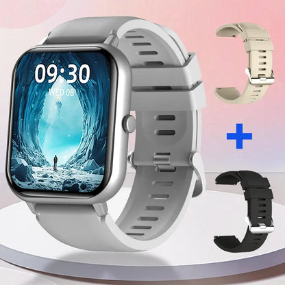 1.83-Inch Touchscreen Smartwatch with Calling Capability, Over 100 Sports Modes, and Waterproof Design - Versatile Fitness Tracker and Customizable Wearable Device