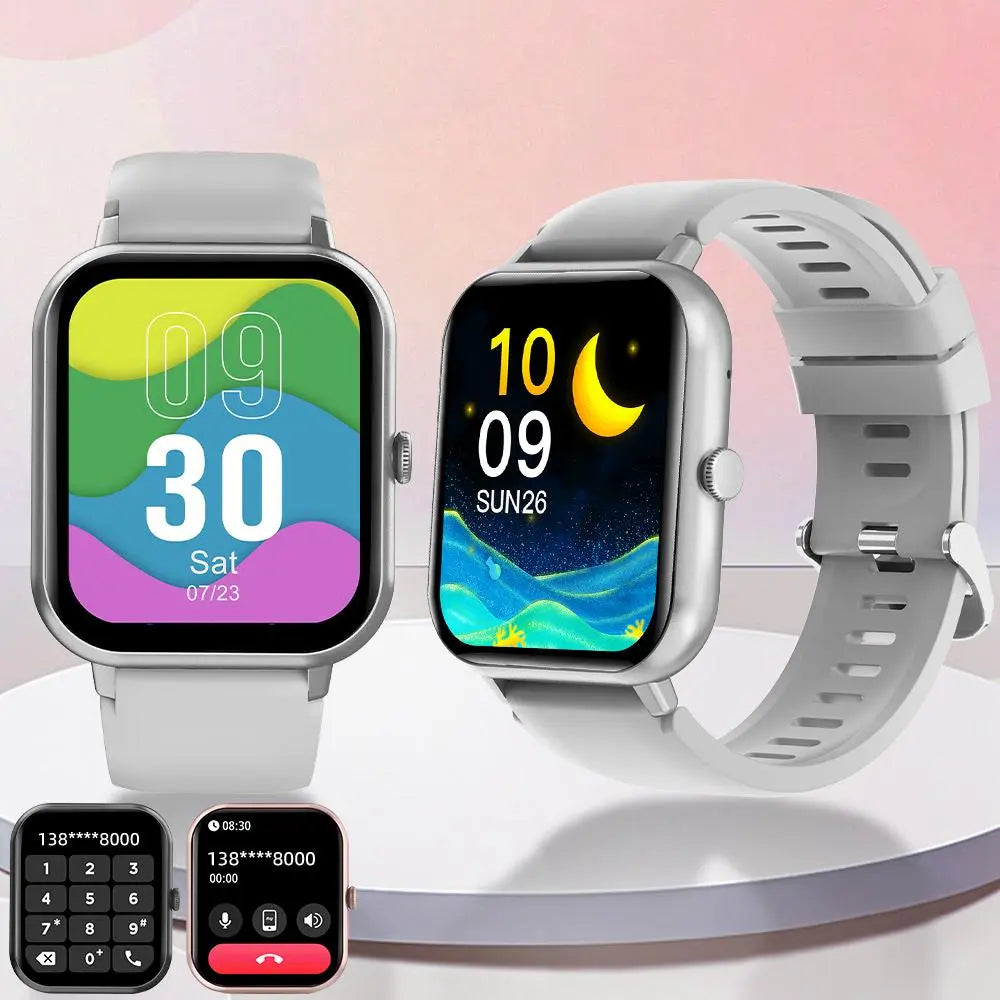 1.83-Inch Touchscreen Smartwatch with Calling Capability, Over 100 Sports Modes, and Waterproof Design - Versatile Fitness Tracker and Customizable Wearable Device