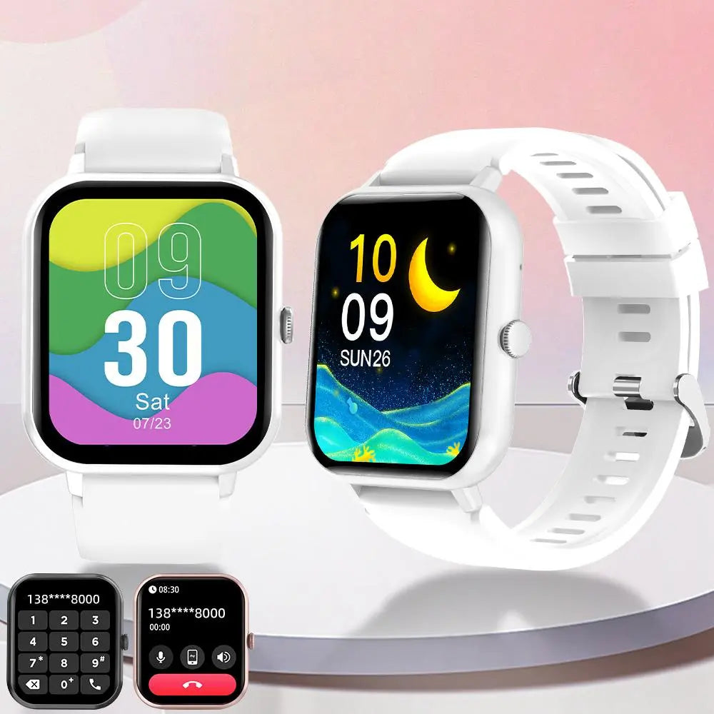 1.83-Inch Touchscreen Smartwatch with Calling Capability, Over 100 Sports Modes, and Waterproof Design - Versatile Fitness Tracker and Customizable Wearable Device