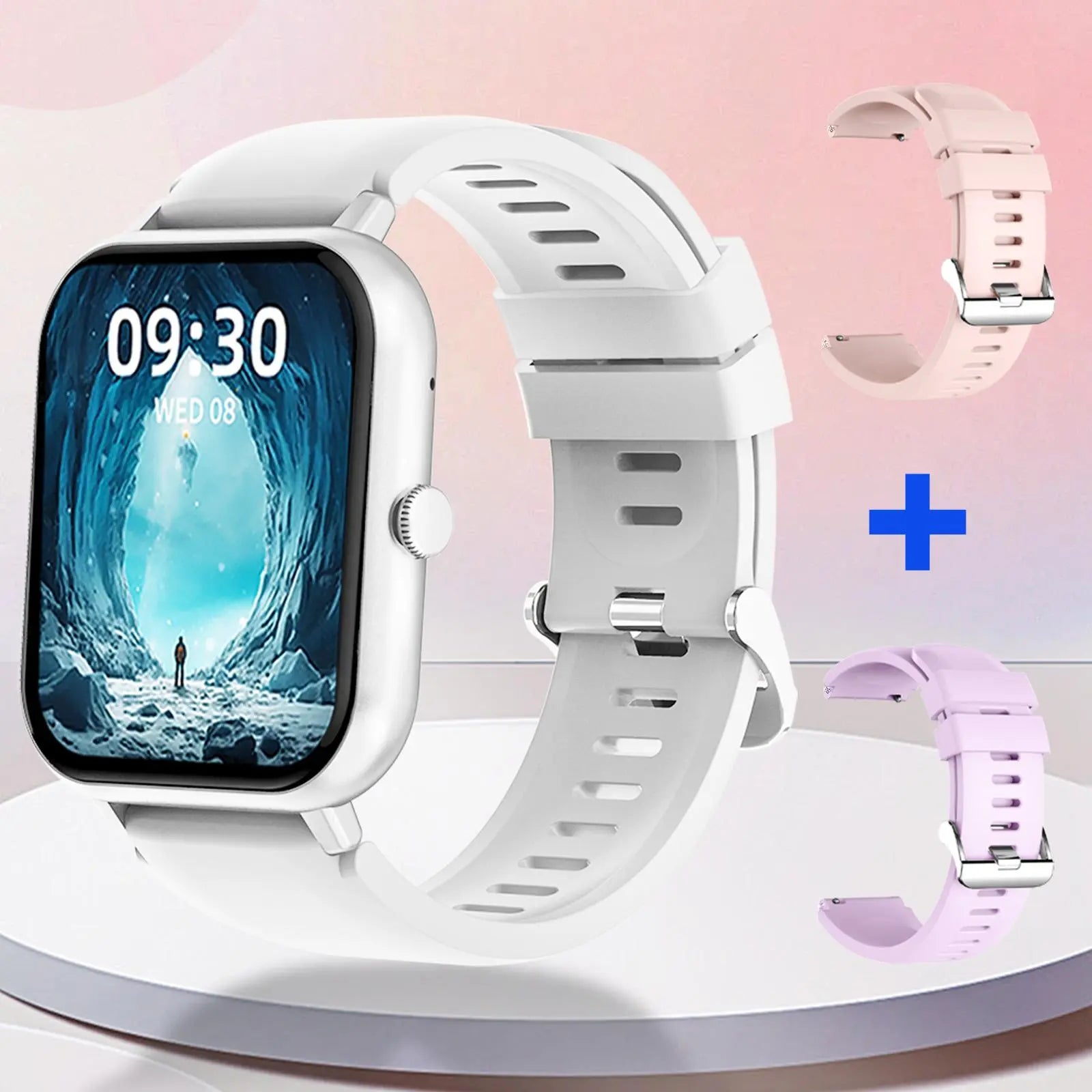1.83-Inch Touchscreen Smartwatch with Calling Capability, Over 100 Sports Modes, and Waterproof Design - Versatile Fitness Tracker and Customizable Wearable Device