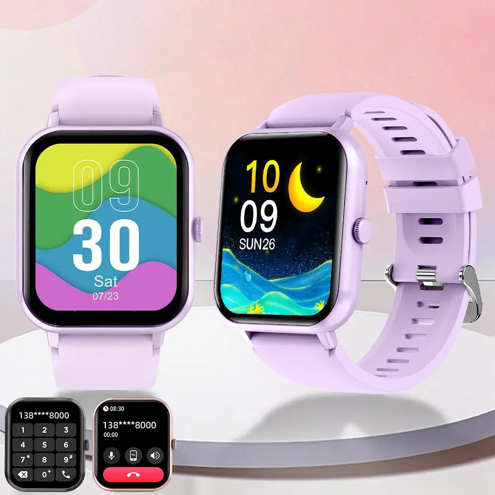 1.83-Inch Touchscreen Smartwatch with Calling Capability, Over 100 Sports Modes, and Waterproof Design - Versatile Fitness Tracker and Customizable Wearable Device